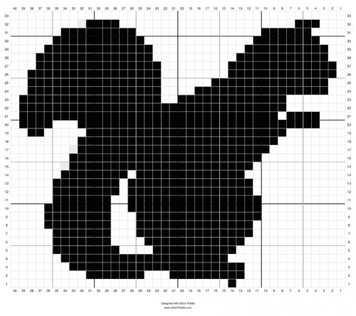 Squirrel test - Stitch Fiddle