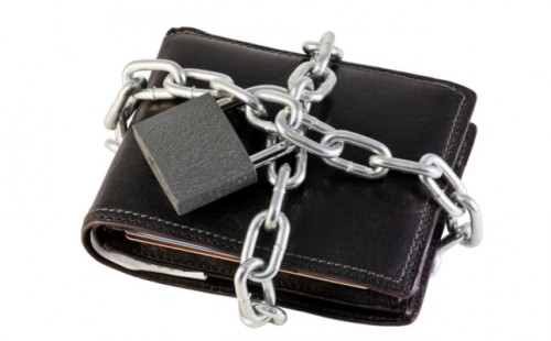 Locked-up-Wallet