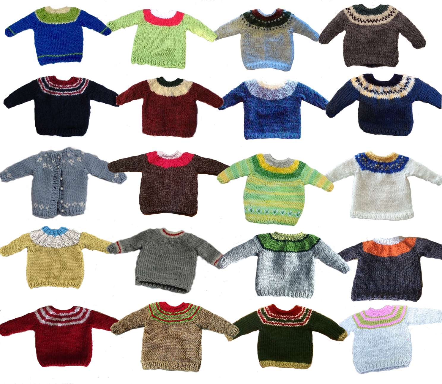 Just Crafty Enough – Cutest little wee sweaters