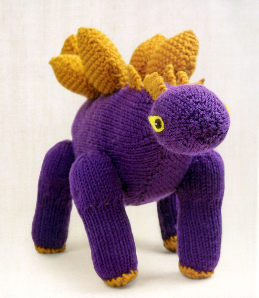 Just Crafty Enough Project Stegosaurus Knitted Dinosaur
