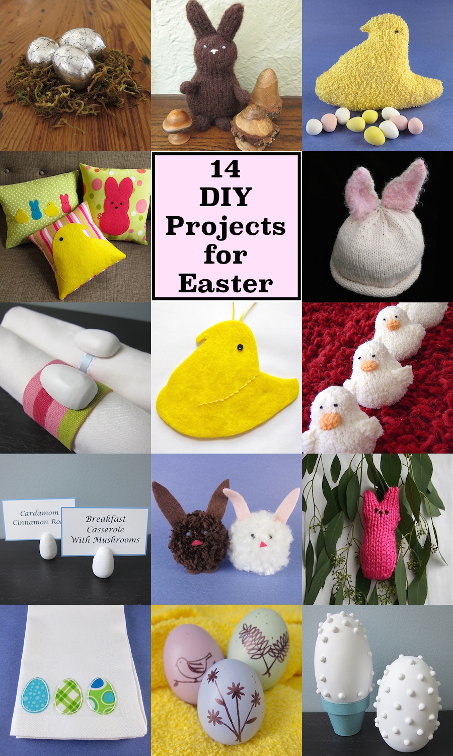 Just Crafty Enough – 14 DIY Project for Easter