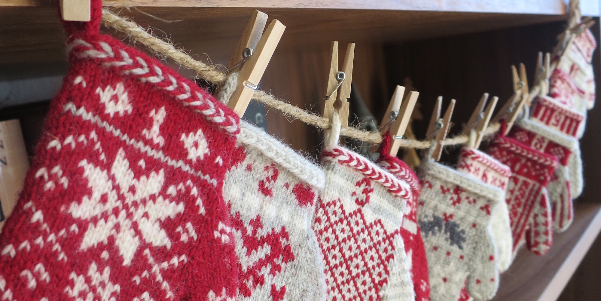 Just Crafty Enough Mitten Garland Advent Calendar Pattern Index