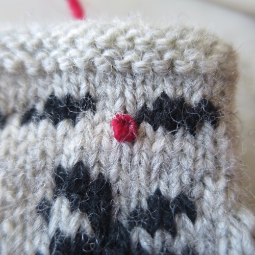 Just Crafty Enough – 12 Days KAL: French Knots, Beads and Duplicate Stitch